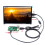 Monitor Touchscreen de 10,1 Polegadas para Raspberry Pi 5/4B, IPS 1024x600, Alto-Falantes Duplos, Compatível com Vários Dispositivos e Sistemas 6