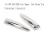 1Pair for  500 2016-2020 Front Bumper Side Chrome Trim 735642306 735642307 4