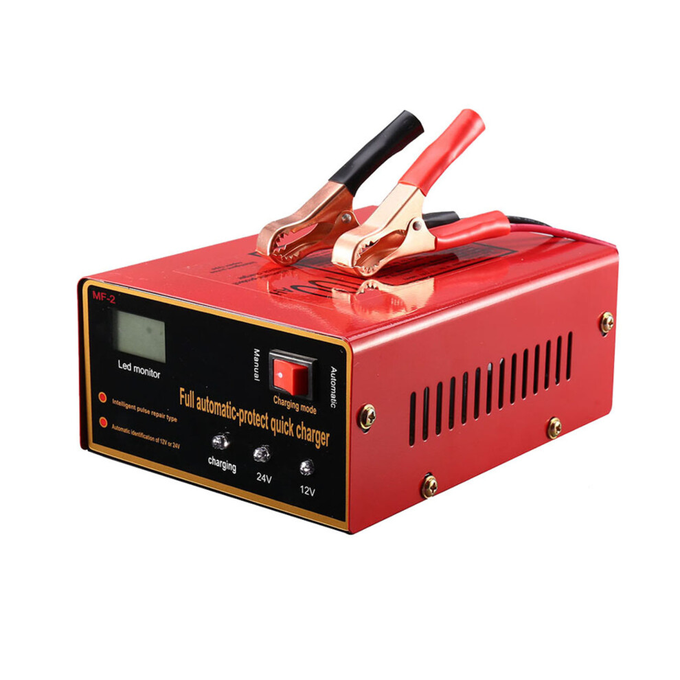 Lead Acid Battery Charger With Intelligent Lcd Display, Battery Desulfator And Trickle Charging For Extended Battery Life 9357860248600