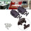 (As show, One size) 6 Pack Brown Touch Release Catch Latch, Push-to-Open Cabinet & Drawer Lock with Automatic Pop-up Function 2