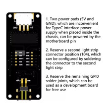 1 Stuk ESP-12F WLED-Controllermodulebehuizing, Omgevingslicht-Wifi-Controller ESP8266-Accessoires met Behuizing