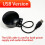 Voice Speaker Prompter Customizable Voice-Activated Access Control Car Locking Security USB 2