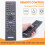 RM-ADP058 Remote Control for  Home Theater Blu-Ray Remote Control BDV-E280 BDV-E380 Remote 4