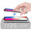 Digital Alarm Clock with Wireless Charging, Temperature Display - Ideal for Heavy Sleepers 2