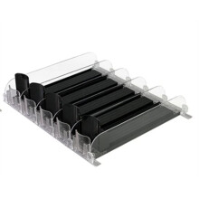 Distributeur de Canettes de Soda Réglable Shunmaii pour Réfrigérateur - Système de Poussoir Coulissant en Forme de E