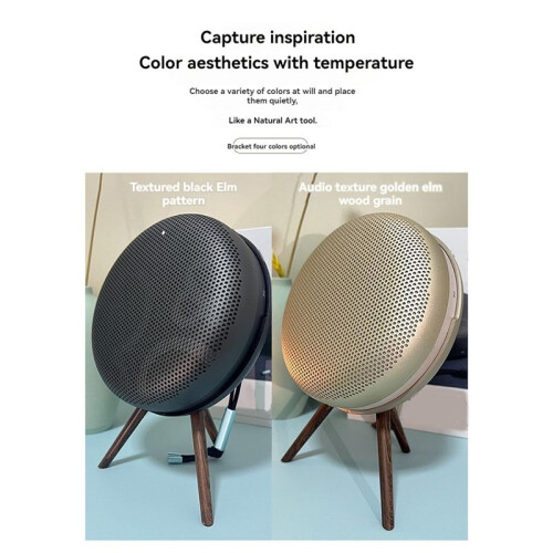 Portable Desktop Speaker Mount for A1 2nd Speaker Stable Speaker Stand Holder Enhanced Stability White 2