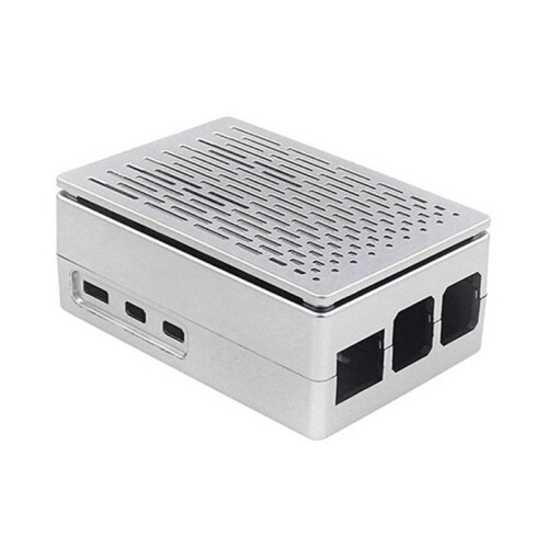 Radiator Case for Raspberry Pi 5 Generation Case 3.5 Inch Display Protective Case with Copper Radiator 1