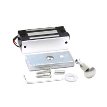 Magnetic Lock DC12V Electronic Door Locks Electric Cabinet Electromagnetic 60kg for Cabinet Drawer Door Waterproof
