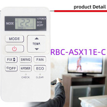 New AC Remote Control for Air Conditioning RAS-07BKV-E RAS-077SKV-E6 RAS-107SKV-E6 RAS-137SKV-E6 RBC-ASX11E-C
