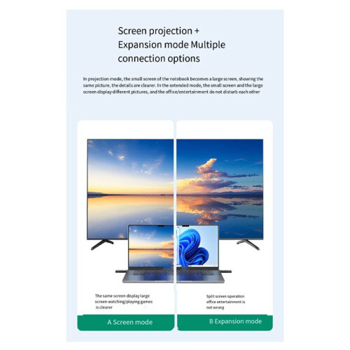 60Hz -Compatible Wireless Video Audio 50M 1080P Transmitter Receiver Extender Display Adapter From PC to Projector 2