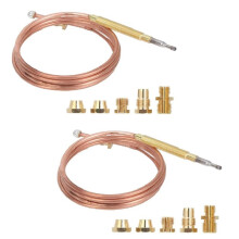 Universal Gas Thermocouple, Gas Stove Thermocouple Kit Adaptors, Outdoor Propane Gas Heater Replacement Temperature
