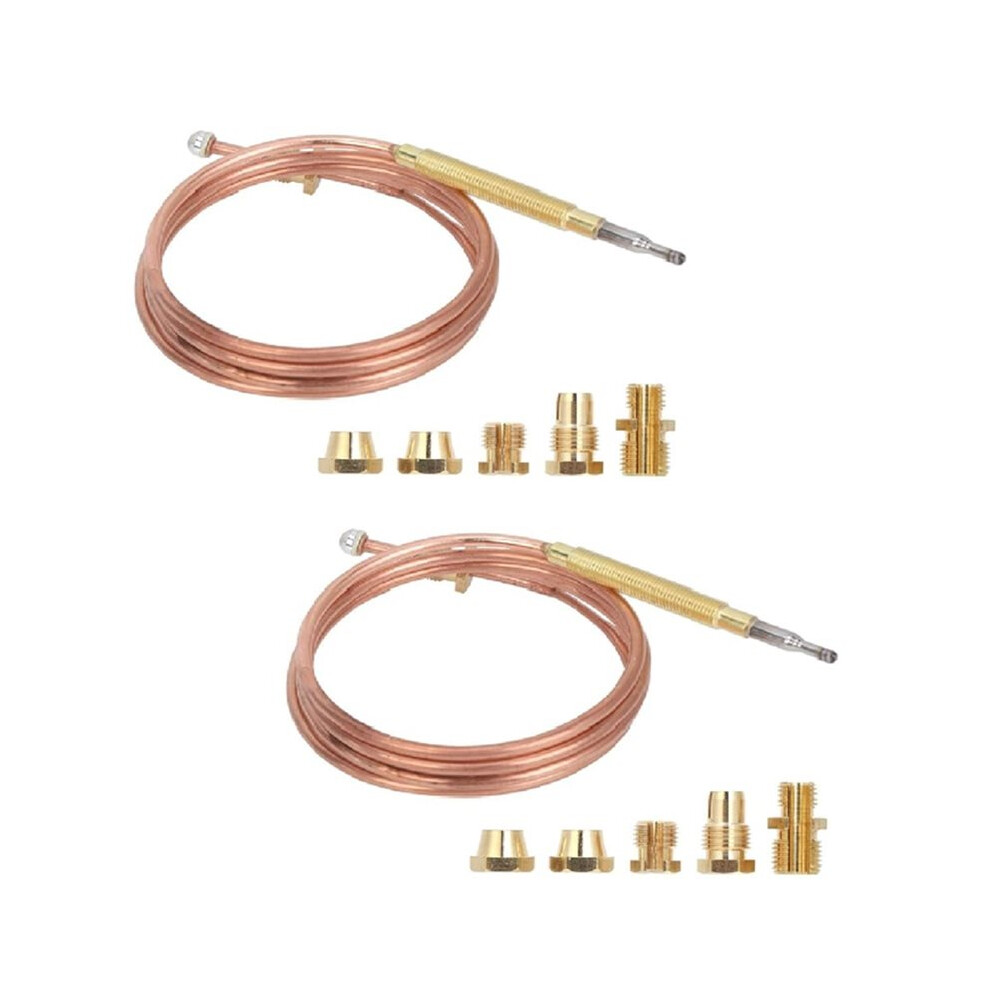 Universal Gas Thermocouple, Gas Stove Thermocouple Kit Adaptors, Outdoor Propane Gas Heater Replacement Temperature 6132123157867
