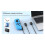 For  Controller USB Charger Cable 2 in 1 Travel Charging Cables Charging Cord for  Controller Charger 5