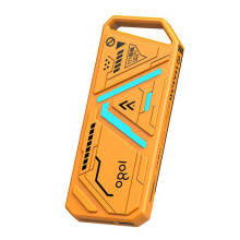 M2 SSD-Behuizing M.2 NGFF/NVME Dual Protocols SSD-Behuizing Draagbare RGB SSD-Hardeschijfbehuizing 10 Gbps USB 3.1 Type-C voor Pc