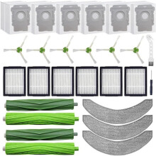 Replacement Accessories Fit for   Combo J9+,Combo 10 Max,Combo J7+/ Vacuum Brush Filter Mop Bags