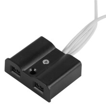 DC12-24V Dörrbrytare Dubbelsensor IR Närhetsbrytare Öppna Dörren Vid Stängning Dörr AV Bra för Stängning Av Vinskåp Svart