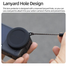 Lensdophoes voor  voor Osmo Action 6 Stofdichte Lensbeschermhoesdop voor Osmo Action 6 Camera-Accessoires