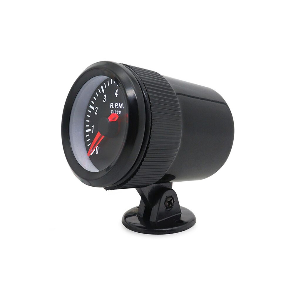 2Pcs 2Inch 52Mm Car Meter Tachometer Rpm Gauge 0-8000Rpm Analog Case For 1-8 Cylinders Gasoline Car Black 6031024845333