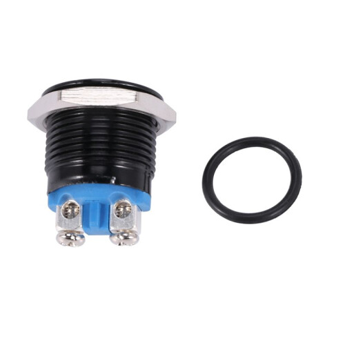 6X Horn  Horn Button Push Button  for Car 16mm 12V 1