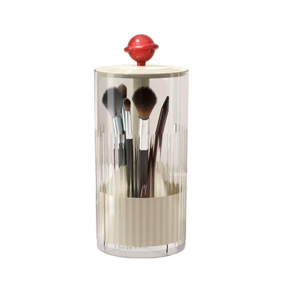 Tauoh Automatic Lifting Makeup Brushes Holder Makeup Brush Holder Desktop Makeup Tools Lipstick Eyebrow Pen Holder Container B