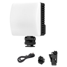 VLOGLITE K10 RGB Video Light 10W LED Camera Light 1800K-9000K Bi-Color LED Light for Phone Camera Tripod Video Vlog Photography