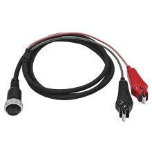 Power Cord Power Cable Battery Connecting Double Connectors for 800-1200MJ Fishing Reels Accessories