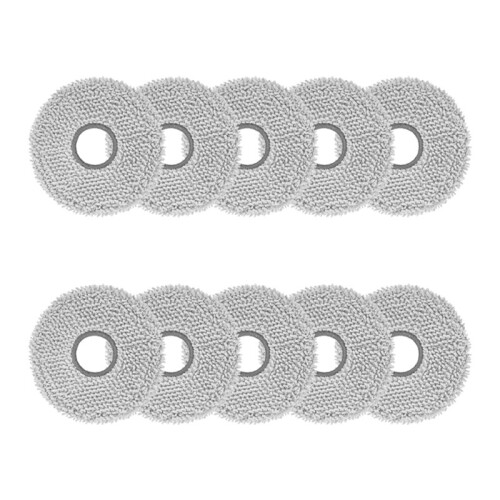 10PCS Microfiber Mop Cloths for  M3 Robot Vacuum Cleaner Accessories Mop Pad Replacement