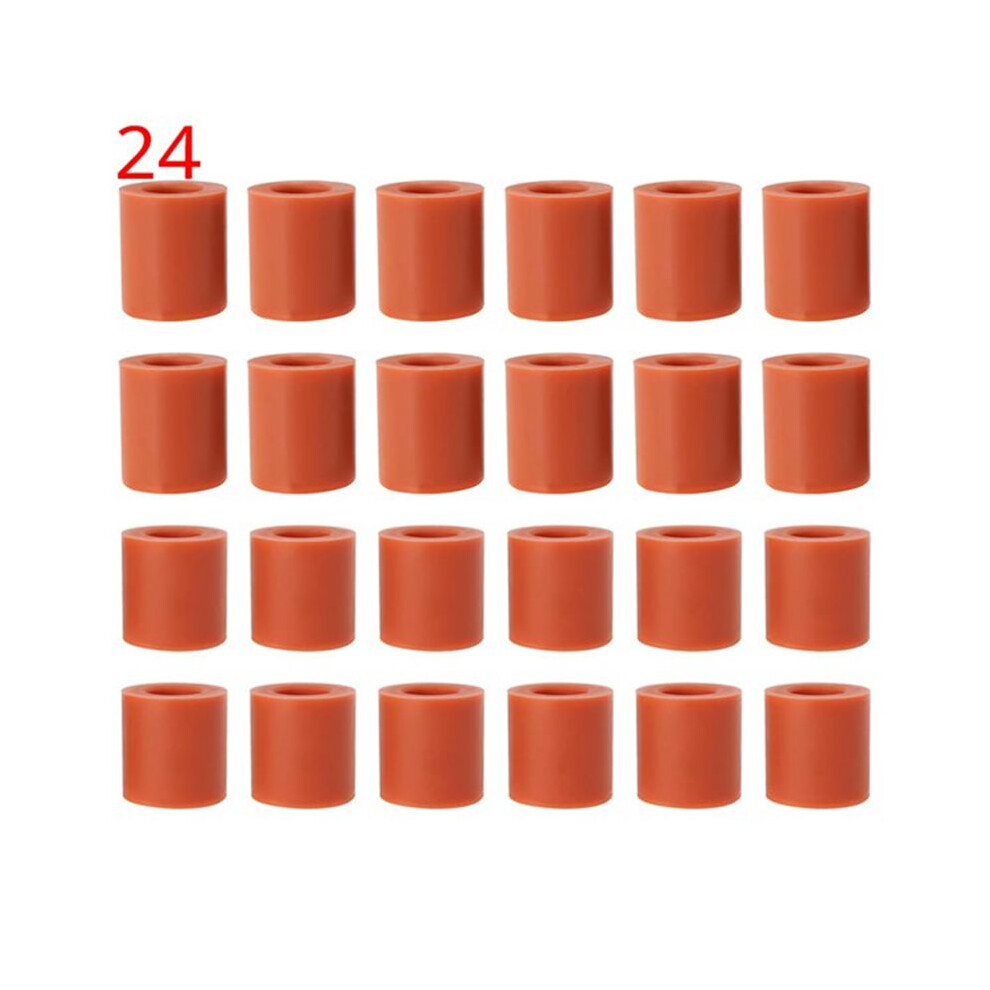 24Pcs 3D Printer Silicone Heat-Resistant Leveling Column 16/18Mm Outer Diameter 16Mm Inner Diameter 4Mm 4713055510429