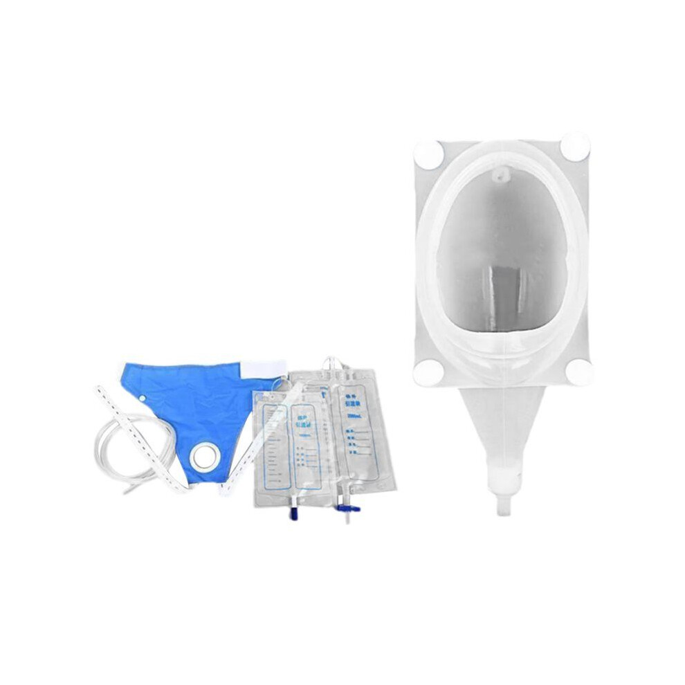 Wearable Urine Collector Catheter Reusable Silicone Urine Bags for Women Leak-Proof Bladder Control Devices