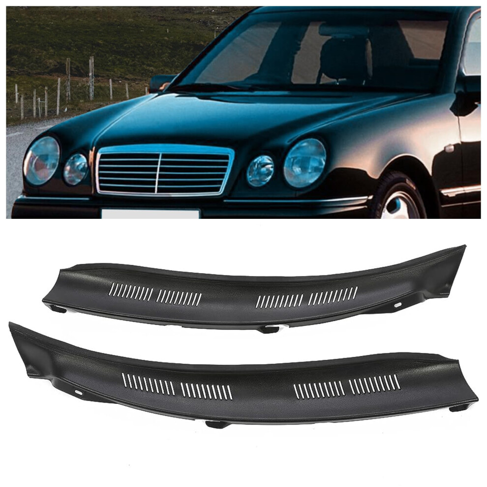 Windshield Wiper Cowl For Mercedesbenz Eclass W210 19952003 Weather Resistant Debris Protection 9771547269809
