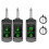 2.4G Wireless Microphone Transmitter Receiver System for Dynamic Microphone Guitar Audio Mixer PA System Audio Pickup B 1