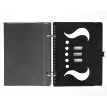 Music Flip Folder Marching Band Plastic Flip Folder Portable Trumpet Music Clip Music Stand Trumpet Music Stand