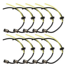 10PCS Fuel Hose Pipe with Fuel Filter Kit for 139/140/G35/144 Strimmer Cutter Mower Trimmer Gasoline Fuel Tank Filter