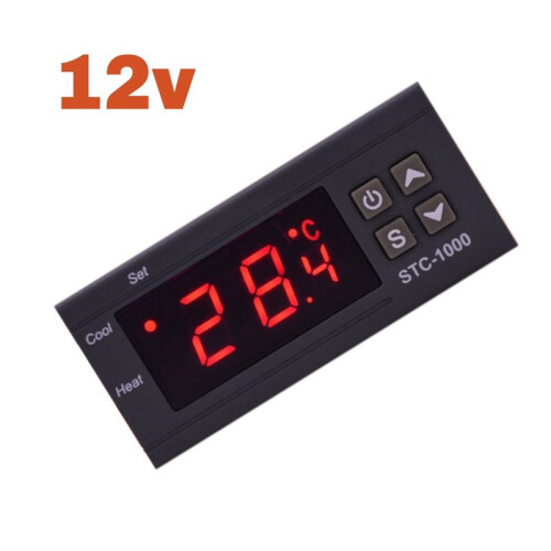 STC 1000 LED Digital Thermostat for Incubator Temperature Controller Thermoregulator Relay Heating Cooling 24V 2