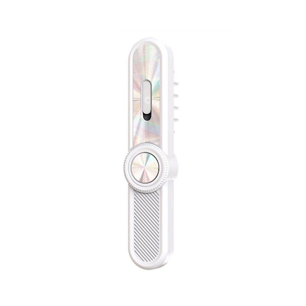 Light/White Electric Chatter Massage Comb Therapy Hair Growth Massage Scalp Brush Anti Hair Loss Liquid Oil Applicator