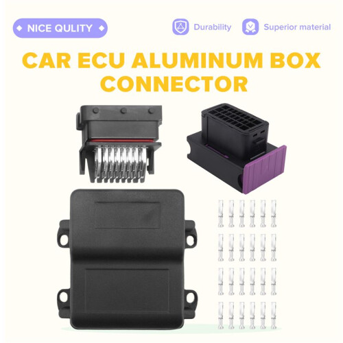 24-Pins ECU-Printplaatconnector Passend Bij Aluminiumlegering Behuizing Auto-Motorcontroller 1