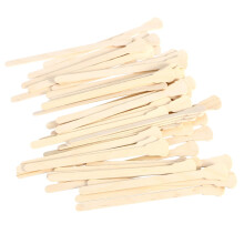 200pcs Wooden Waxing Spatula Sticks for Gentle Hair Removal Face and Body Salon Home Use