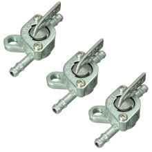 3X 1/4 Inch Inline Oil Gas Fuel Tank Tap Filter Petcock PIT PRO Quad Dirt Bike