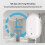 Tuya ZigBee  Electric Curtain Robot Timing Auto Opener Closer Light Sensor App Remote Control 8