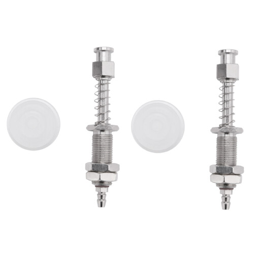 2X 86mm Suction Cup Bracket Hexagonal Bushing Thread Vacuum Cup Liquid Level Compensator Injection Molding Machine Parts