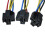 30 Pcs 5 Pin Wires Cable Relay Socket Harness Connector  12V for Car Auto 2