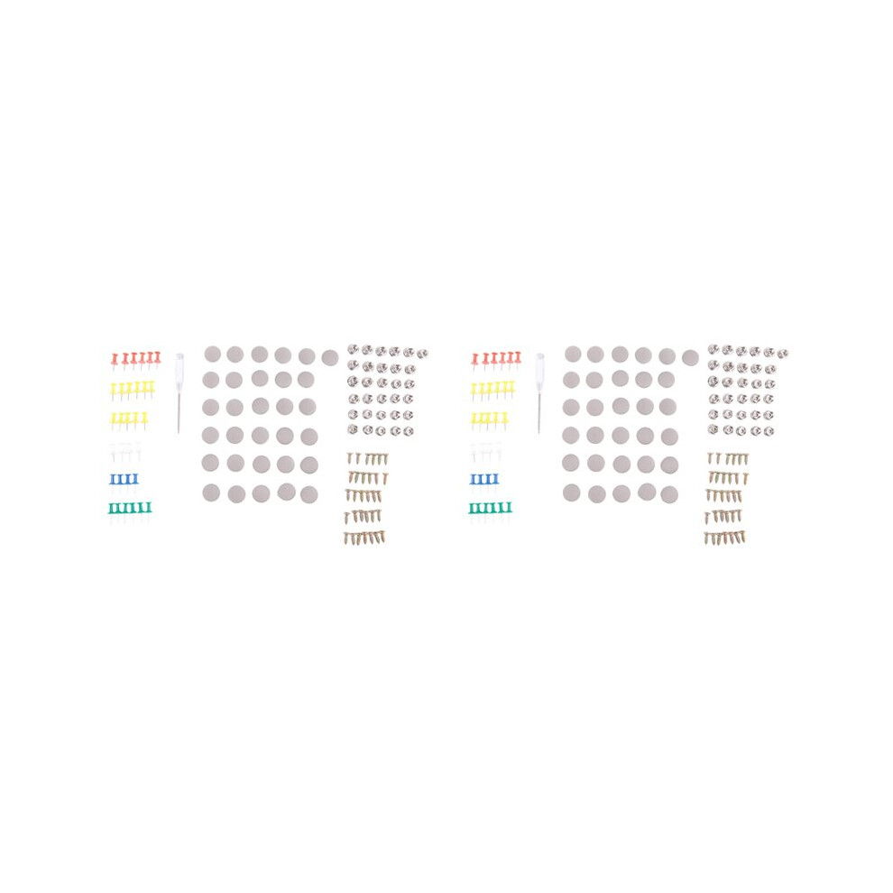 60Pcs Car Ceiling Cloth Fixing Screw Car Roof Fixed Buckle Snap Rivets Retainer Automotive Headliner Repair Button Gray 4711613405668