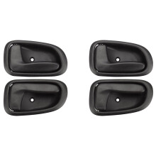 2X Maçaneta da Porta Interior Interior Do Carro Preto Esquerda/Direita Traseira Dianteira para GEO PRIZM 1993 1994 1995 1996 1997