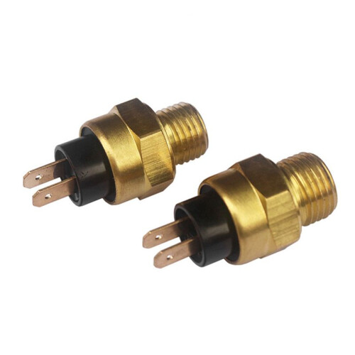 2X Motorcycle Radiator Fan Temperature  Water Temperature Sensor M14x1.5 2