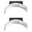 3X ABS+PC Center Console Armrest  Button Trim Cover for   C GLC Class W205 W253 2015-2020 2