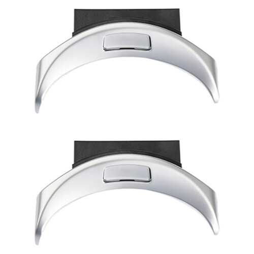 3X ABS+PC Center Console Armrest  Button Trim Cover for   C GLC Class W205 W253 2015-2020 1