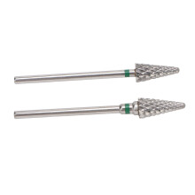 2 pièces d'embouts de fraise en carbure de tungstène pour perceuse à ongles - meulage