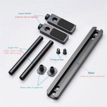 Aluminum Alloy Card CNC Support Vertical Fixed Box Card Bracket ATX/ITX/MATX Chassis Cooling Kit A