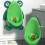 Frosch-Wandurinal für Kinder - Kunststoff 4