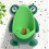 Frosch-Wandurinal für Kinder - Kunststoff 6